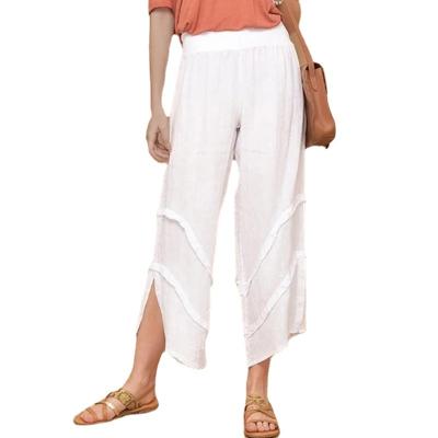 China Hot Selling Loose Casual Fashion Anti-Wrinkle Pants Summer Fashion Loose Casual Pants for sale