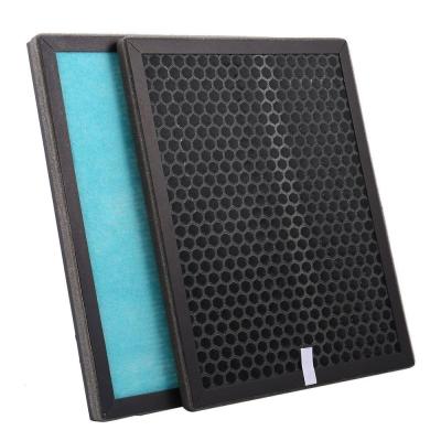 China Home Use Small Cardboard Frame PTFE Merv 13 Pleated Air Filter Purifier Hepa Unit for sale