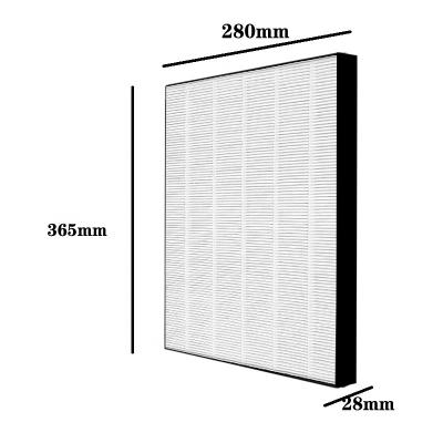 China Home Use High Low Enffiency Resistance Replacement Air Purifier Hepa Air Filter FY1410 for sale