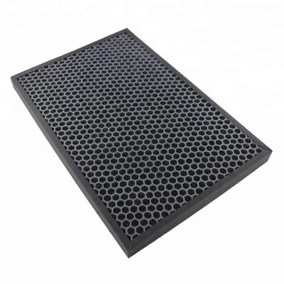 China For Air Cleaner Black Honeycomb Air Cleaner Activated Carbon Air Filter Media for sale