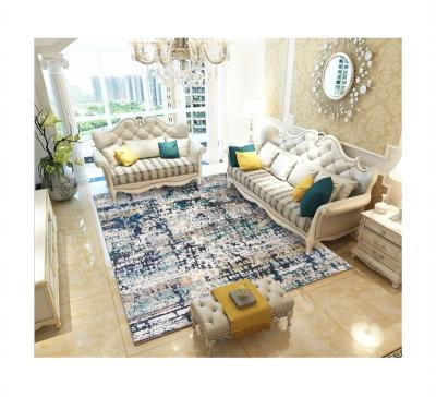 China Modern Nordic Modern 3d Print Faux Wool Non Slip Rugs And Blankets for sale