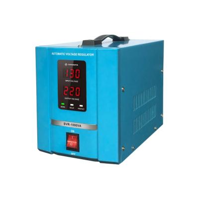 China To Stabilize Input Voltage Single Phase 5000VA SVC Series Extended Power Voltage Stabilizer 5KVA Automatic Voltage Regulator Automatically For Pump for sale