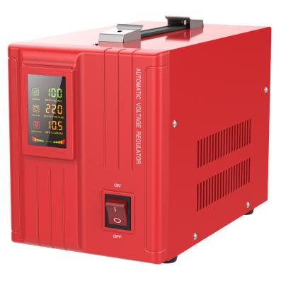 China To stabilize servo type AVR single phase 7500va 10000VA home use automatic voltage automatic input voltage stabilizer and regulator for sale