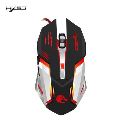 China 3D HXSJ Brand Top Grade Gaming Mouse With High End Optical Professional for sale