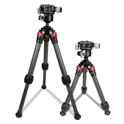 China PORTABLE Factory outlet Carbon Fiber tripod camera professional of hand held camera tripod for sale