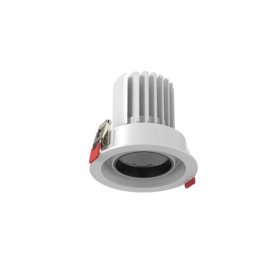 China Warehouse Wholesale Cheap Price Adjustable LED Spotlight Ceiling Recessed Anti-glare COB LED Downlights for sale