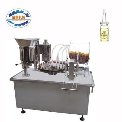 China China Food Machinery Small Bottle Filling Machine Manufacturing Capping Liquid Filling Machine for sale