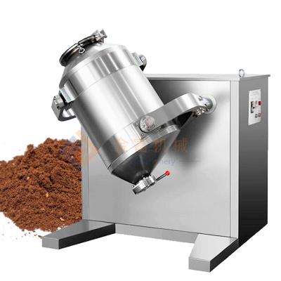 China Powder High Quality Three-Dimensional Uniform Powder Mixer, Herb Spices Dry Powder Mixing Machine for sale