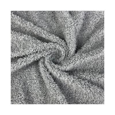 China Soft Makers Spot Soft Arctic Fleece Single Sided 100% Polyester Fabric For Apparel Underwear for sale