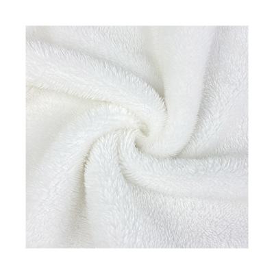 China Soft polyester factory wholesale double sided arctic fleece comfortable and warm fabric for sale