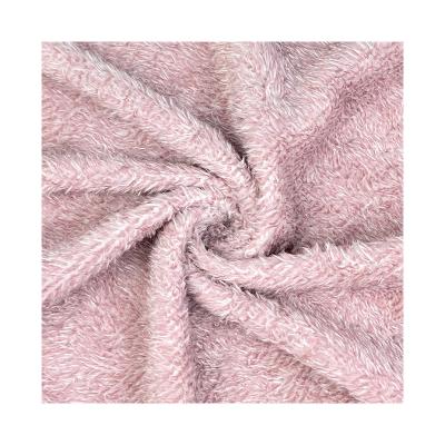 China Soft Wholesale Cationic Arctic 100% Polyester Fleece Fabric For Pajamas Textile Home Toys for sale