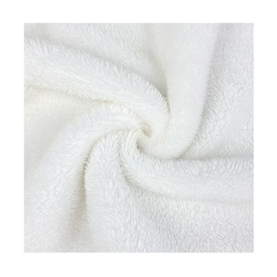 China 100% arctic double-sided skin-friendly fabric warm soft modern style fleece polyester for sale