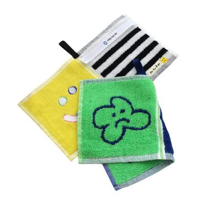 China Viable Hot Selling Luxury 100% Cotton Jacquard Terry Hand Towel for sale