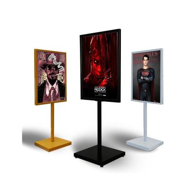 China 2021 Hot Selling Products New Popularity Display Sign Outdoor Poster Floor Stand 3 for sale