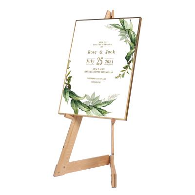 China High Quality 2 Outdoor Highly Used Portable Wholesale Art Easels for sale