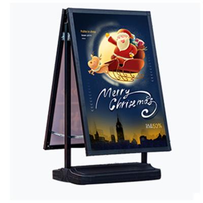 China Popular Sidewalk Forecourt Signs Standing Board Sign Stand A Frame Outdoor Signs 1 for sale