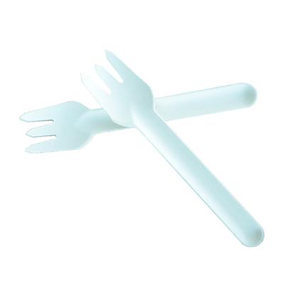 China Sustainable Creativity Textured Sugarcane Deli Dishes Pulp Cutlery Knife Fork Bagasse Spoon for sale