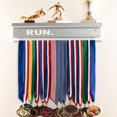 China China Wholesale Trophy Racks Wall Mounted Medal Rack With Shelf Trophy Shelf Trophy Display for sale