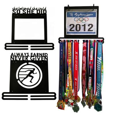 China World Sports Medal Hanger Race Bib Rack Medal Display Rack for sale