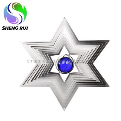 China Global Star Wind Spinner Silver Curious Start With Ball Wind Spinner for sale