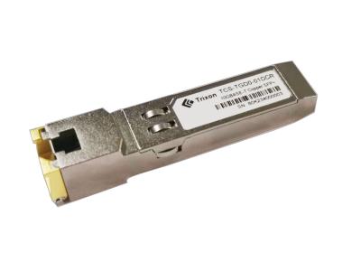 中国 ホットプラグ可能な銅トランシーバー SFP RJ45 3.3V 高速TCS-TGD0-01DCR 販売のため