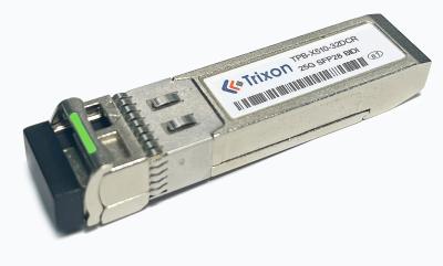 China 25G SFP28 módulo Bidí Transceptor óptico SMF 25Gbps DDM/DOM en venta