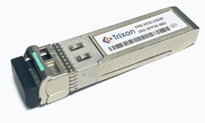 中国 TX1270nm RX1330nm QSFPトランシーバーモジュール 25G SFP28 オプティカルトランシーバー 販売のため