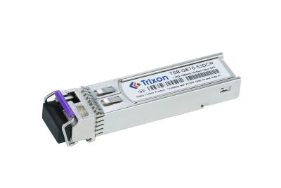 China TPB-TG20-23DCR 20km 10G bidi LC TX1270nm, RX1310nm SFP+ módulo de transceptor MSA SFF-8472 Compatible en venta