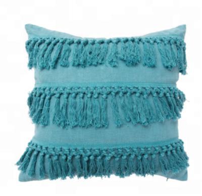 China New Design Home Decor Anti-Decubitus Sofa Bed Use Tassels Cushion Covers Decorative for sale