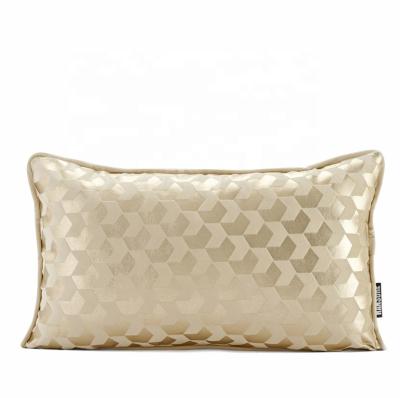 China Soft Velvet Anti-Decubitus Tile Gold Foil Decorative Cushion Cover Pillowslips Cases for sale