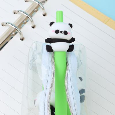 China Cute Pen Small and Cute Pressing Student Writing Normal Cute Pen Silicone Fashion Cool Pen for Kids Gift for sale