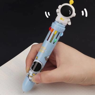 China Cute Wandering Stars Ballpoint Pen Multiple 10 Colors Ball Pens For Kids Gift School Office Supplies Stationery Hand Account for sale