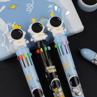 China Cute Wandering Stars Ballpoint Pen Multiple 10 Colors Ball Pens For Kids Gift School Office Supplies Stationery Hand Account for sale