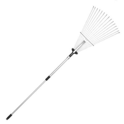 China Garden Rake Amazon China Garden Tool New Adjustable Gather Among Plants Lawns Yards Tedder Garden Leaf Sensitive Rake for sale