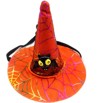 China New Pet Products Adorable Tiny Witch's Hat Stocked For Pets Halloween Costumes for sale