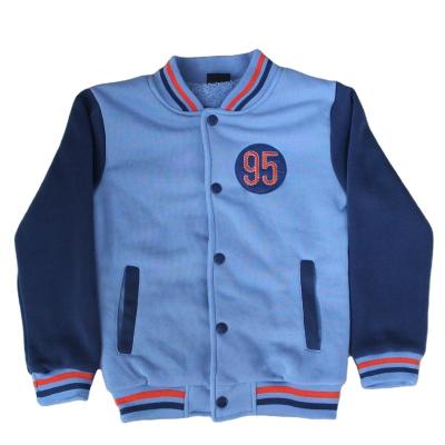 China Mow To Keep The Kids Warm Clothes Sunny Boy Baseball Jacket Boy Varsity Jacket School Jacket for sale