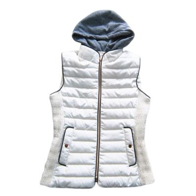 China Custom QUICK DRY Multi Panel Women's Winter Oversized Vests Wholesale Lady Winter Vests for sale