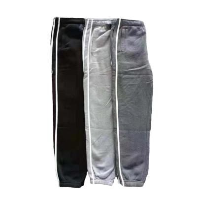 China Custom Casual Oversized Anti-Wrinkle Stripe Waistband Side Jogger Pants for sale