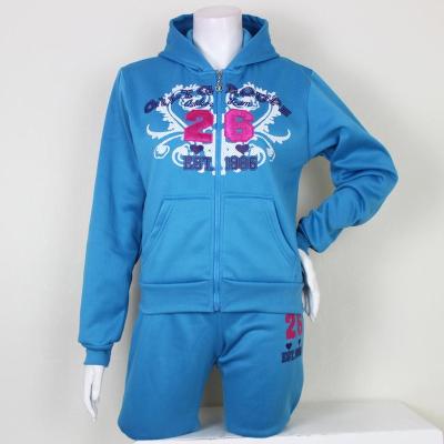 China Beautiful Polyester Lady Suit Lady Sport Wear Suit for sale