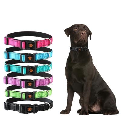 China 2021 New Arrival High Quality Heavy Duty Tactical Collar Dog Collar Durable Military Nylon Pet Stocked Large Collars for sale