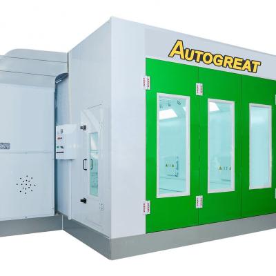 China Easy to install Better Quality Electric Gas Diesel Spray Booths Painting for Car Bus for sale