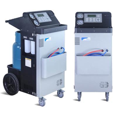 China Máquina de recuperación de freón 1234yf R134A para recarga de reciclaje de refrigerante de CA en venta