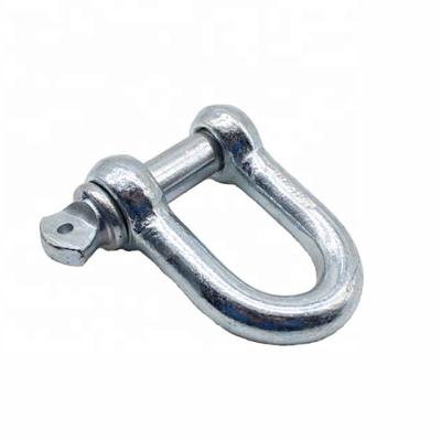 China Automotive Industry Carbon Steel Q235 D European Type Shackles With Screw Collar Pin for sale