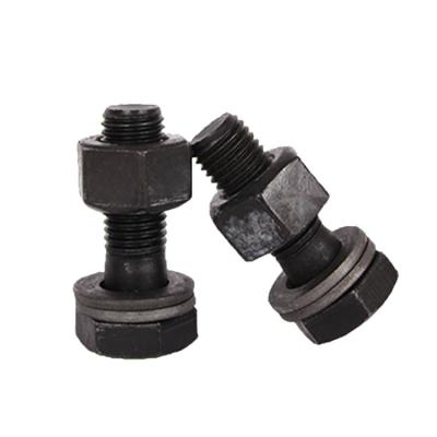 China 8.8 10.9 12.9 M2-M100 Wholesale High Tensile Steel Nut Bolts and Steel Screw Grade 10.9 Steel Structure Bolt Factory Supplier for sale