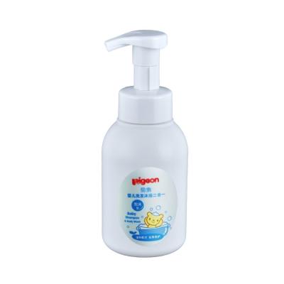 China Personal Care 400ml HDPE Plastic Baby Bath Shampoo Bottle With Foam Pump for sale