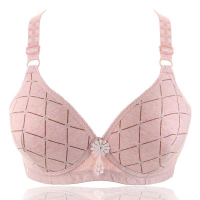 China Pump Step Up Big Size Bras Women Side Back Female Lingerie Bra Plus Size 36-42 3/4 Women Wireless Bras Comfortable Bra for sale