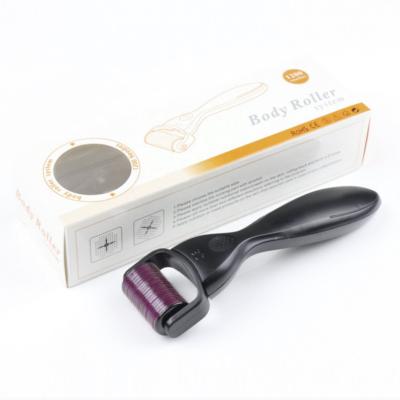 China Anti-hair removal derma roller body 1200needles with replaceable body massage roller for sale