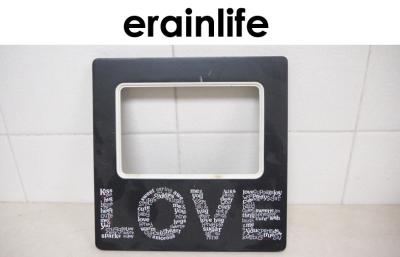 China Erainlife Love Photo Frames Home Resin Photo Frame Black REACH Certificated for sale