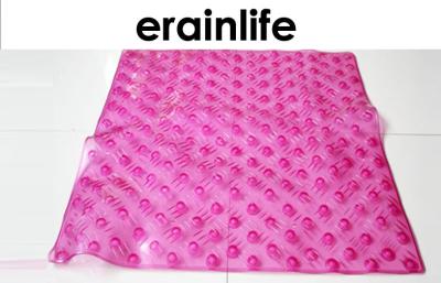 China Non Slip Pink Bathroom Floor Mats Home PVC / PE REACH Certificated for sale