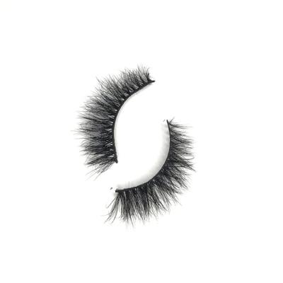 China Wholesale Qingdao 20mm Thick Crisscross Mink Eyelash Vendor With Custom Packing for sale